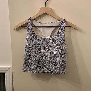 Leaped Crop Workout Top
